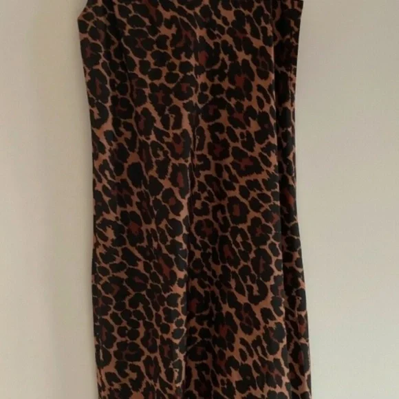 J. Crew Darla Bias Cut Slip Dress in Leopard Brown Size 6 NEW NWT MSRP $128 - Picture 7 of 9